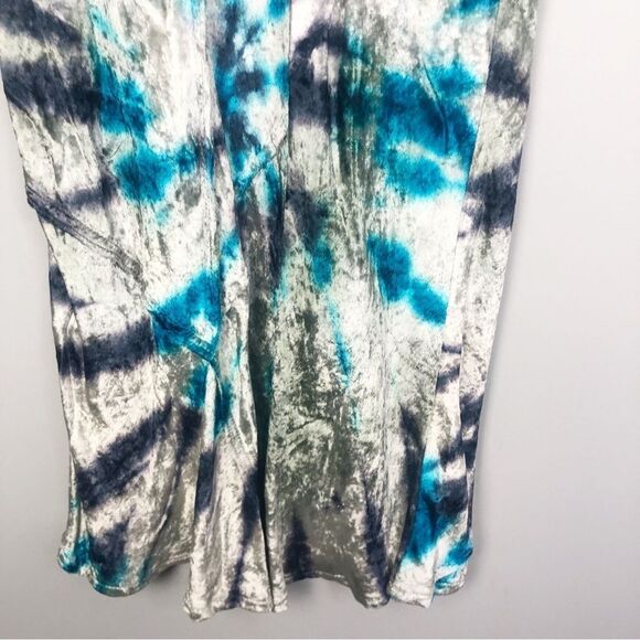 FREE PEOPLE | Serious Swagger Velvet Midi Elastic Waist Skirt Women’s Size Small - Picture 6 of 11